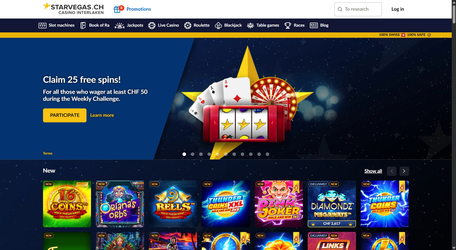 9. StarVegas- Facile configurazione del casinò OnShop